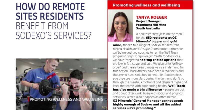 Tanya Roeger shares her experience with Sodexo Worldwide