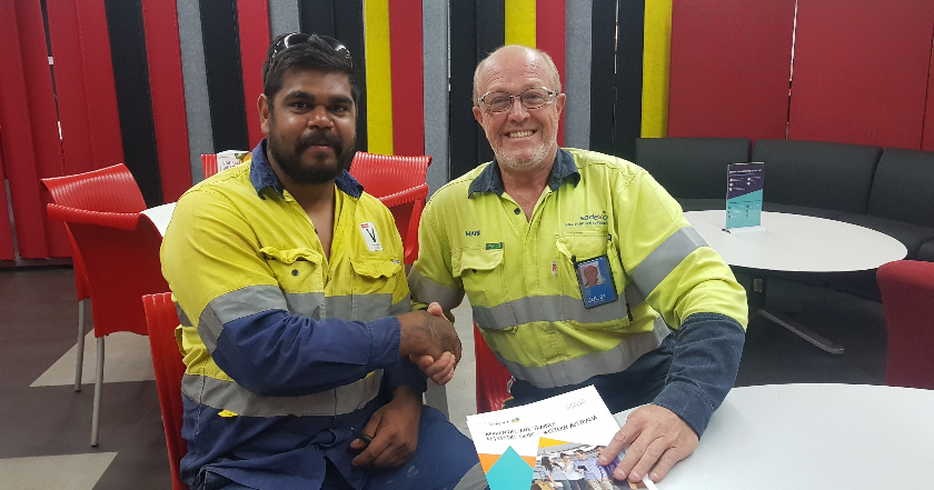 Welcoming our new Apprentice to Cape Lambert Port Operations