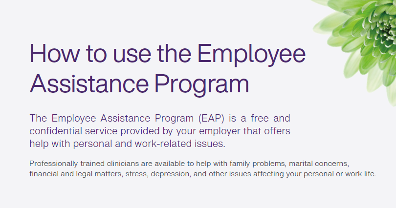 EAP: Employee Assistance Program