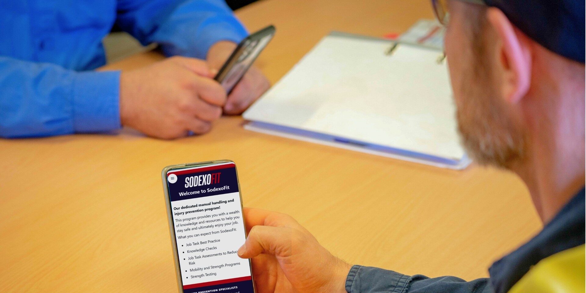 Unlock safer workdays with SodexoFit.