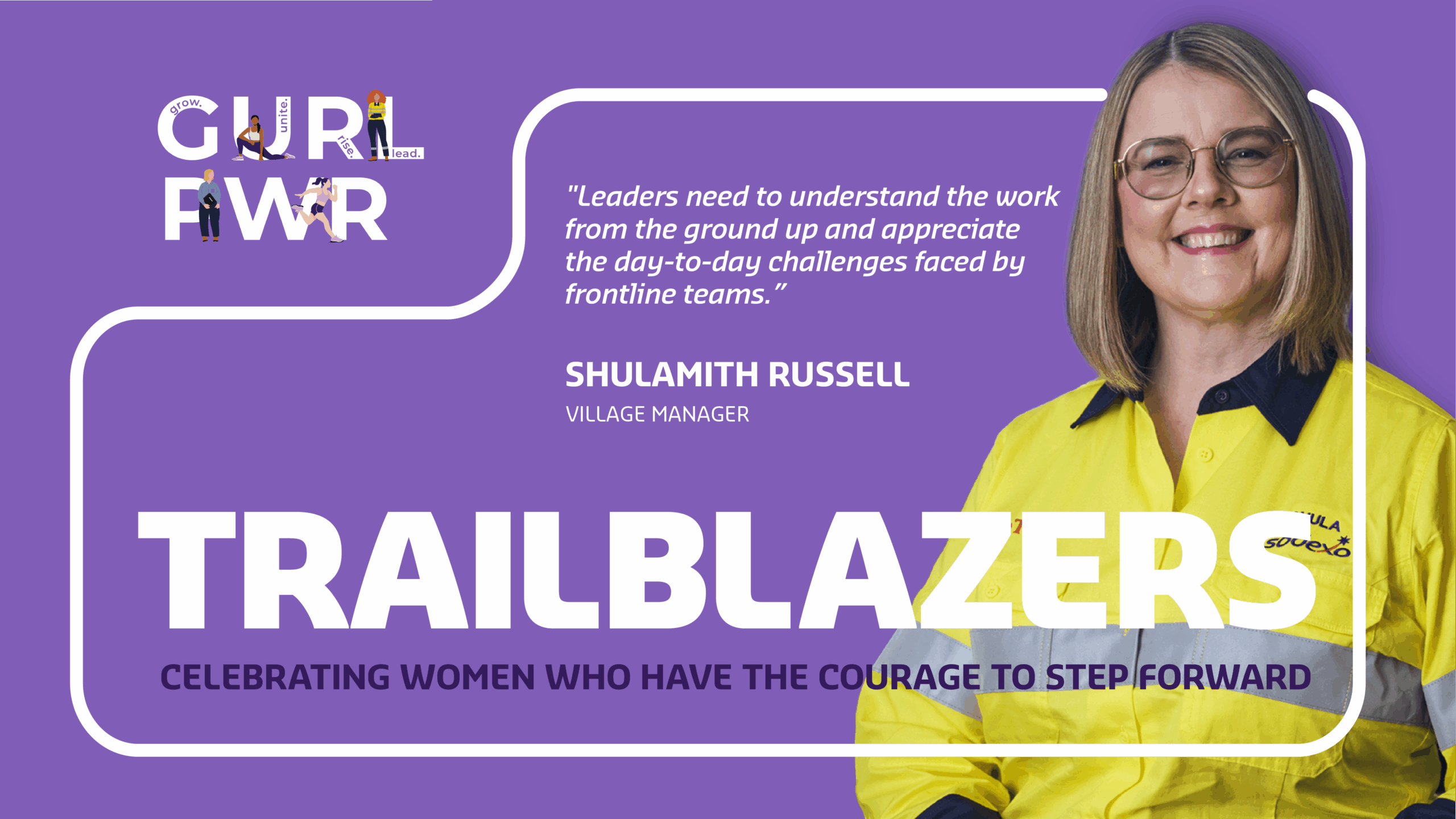 GURL PWR in Action: Meet Shula Russell and discover her trailblazing journey at Sodexo